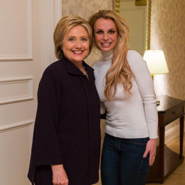 Britney Spears, Hillary Clinton Britney Spears, Hillary Clinton